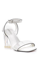 Women's Transparent Heeled Sandals | Derimod