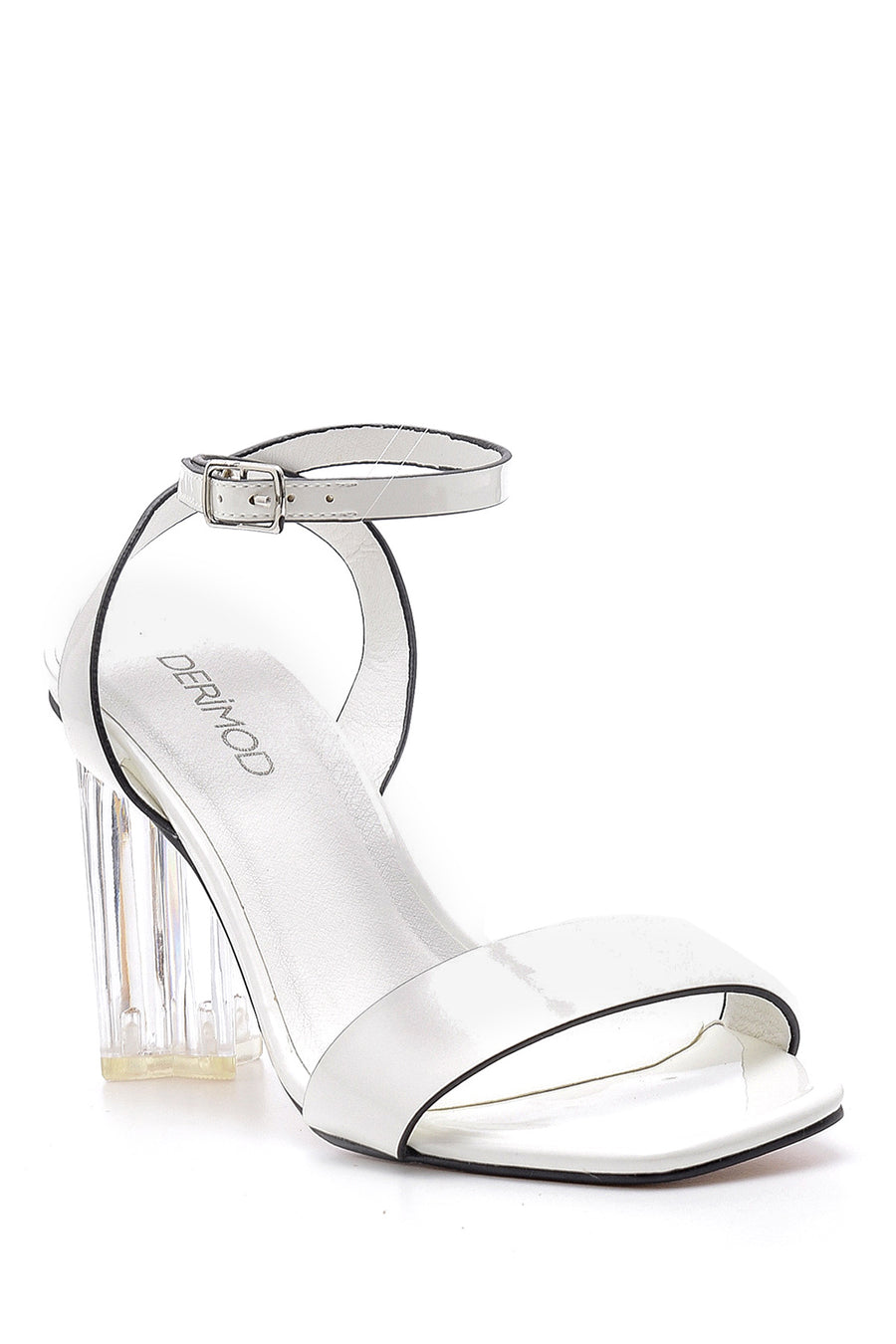 Women's Transparent Heeled Sandals