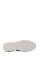 Erkek Lacivert Nubuk Deri Sneaker | Derimod