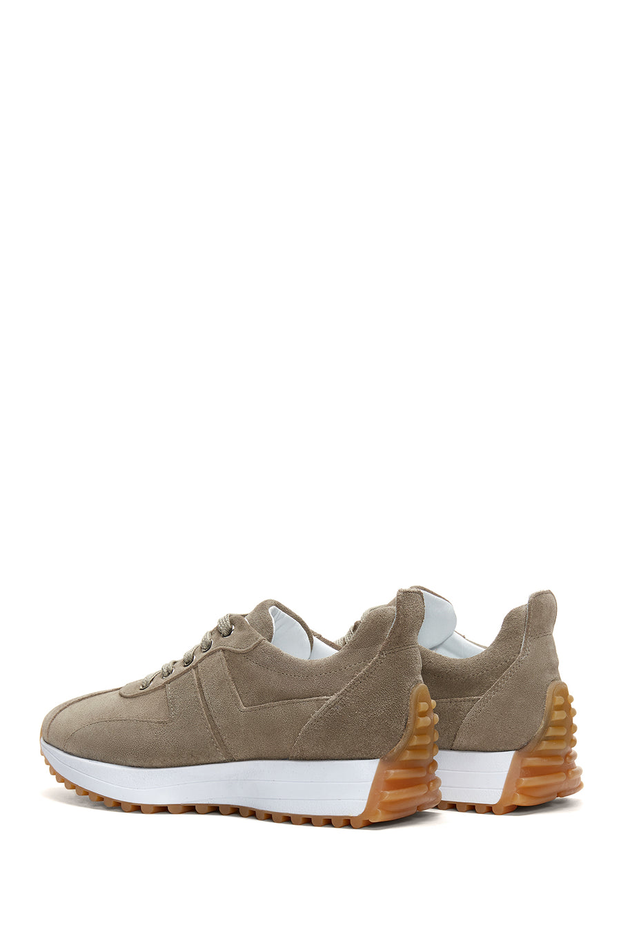 Kadın Deri Süet Sneaker