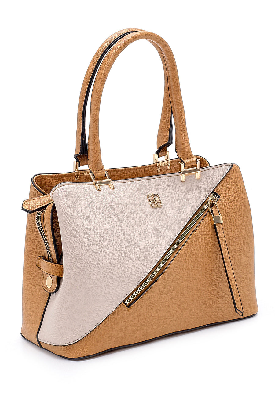 Women's Zipper Detailed Shoulder Bag