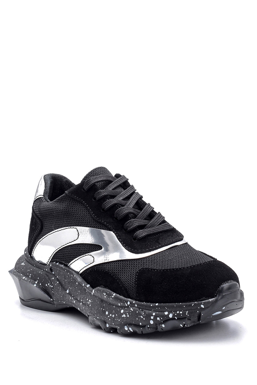 Women's Suede Detailed Sneaker