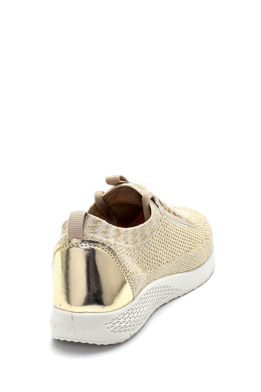 Kadın Altun Desenli Sneaker