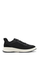 Men's Black Lace-Up Thick Sole Sneaker | Derimod