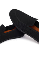Erkek Siyah Kumaş Loafer | Derimod