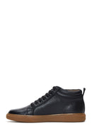 Erkek Siyah Deri Bilekli Sneaker Bot | Derimod