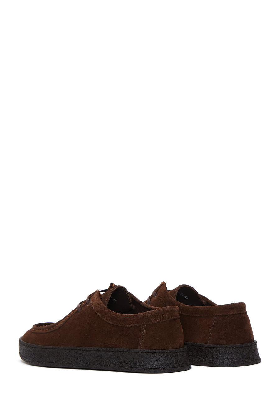 Men's Brown Leather Suede Casual Shoes