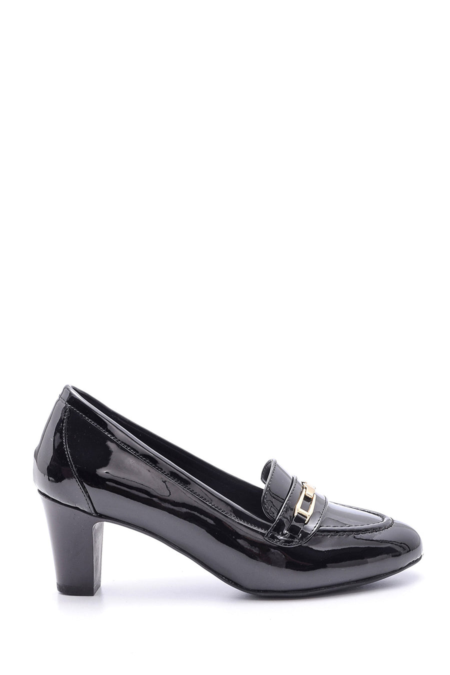 Women's Patent Leather Heeled Shoes 19WFE191916 | Derimod