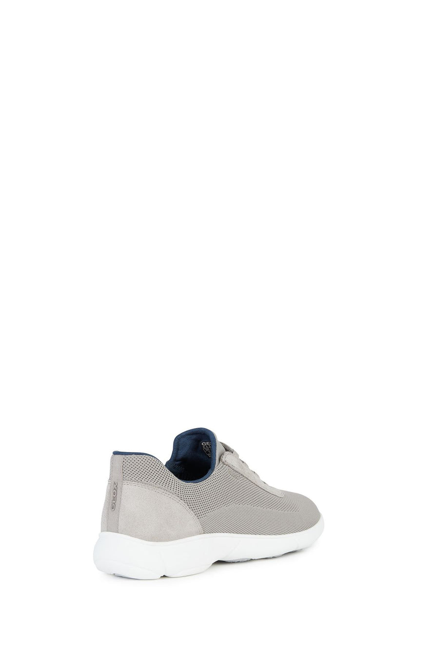 Geox Men's Gray Nebula Lace-Up Fabric Sneaker