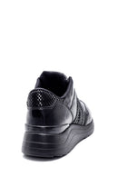 Kadın Deri Kroko Detaylı Sneaker | Derimod