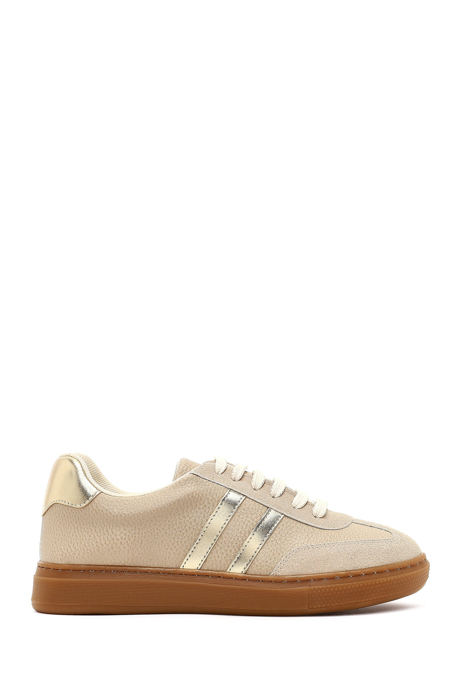 Kadın Bej Bağcıklı Sneaker AF168001SK | Derimod