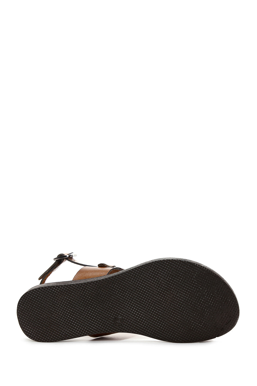 Women's Tan Ankle Strap Leather Bodrum Sandals