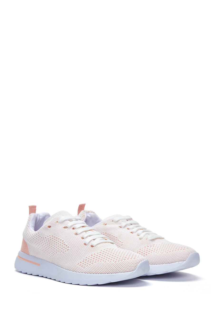 Kadın Pembe Bez Sneaker