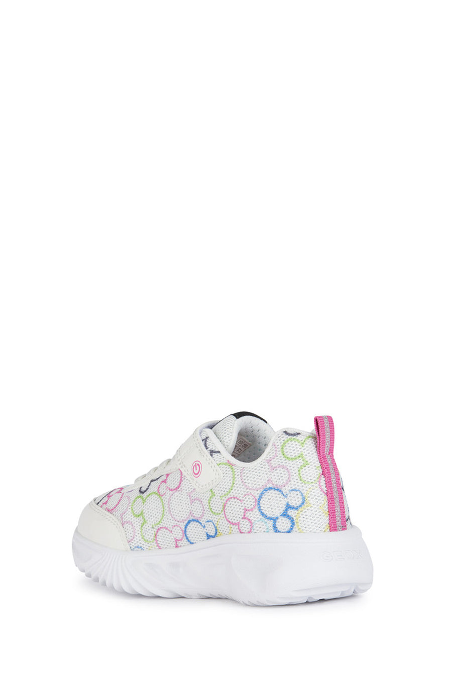 Geox Kız Çocuk Beyaz Assister Bantlı Deri Sneaker