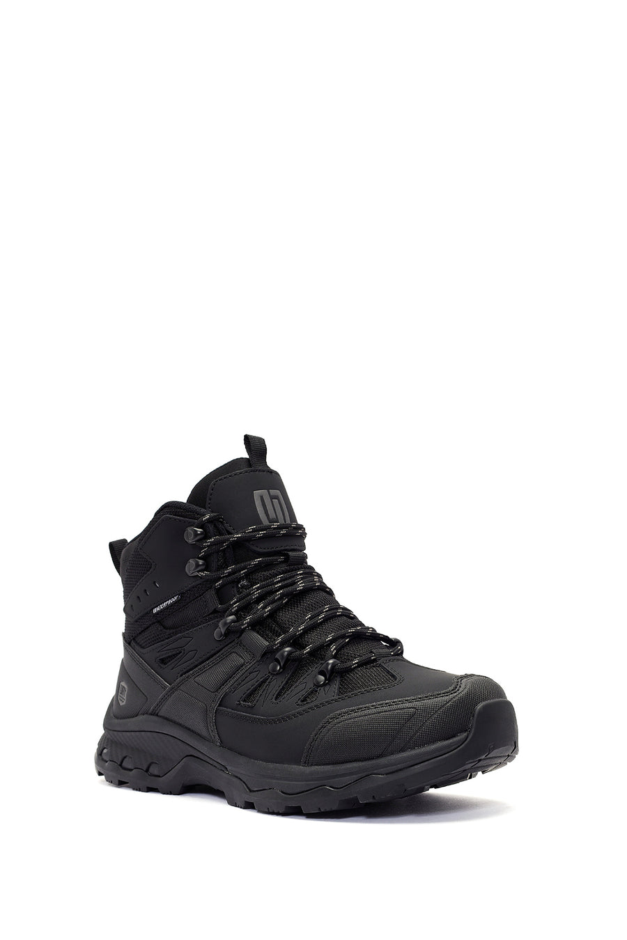 Derimod Dry Men's Black Laced Waterproof Outdoor Leather Boots