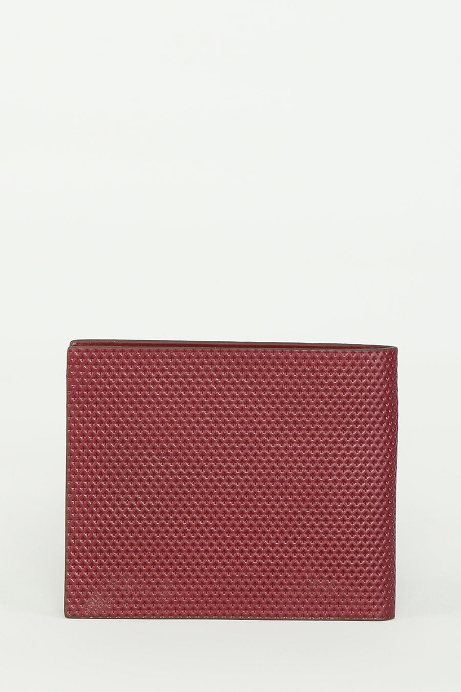 Men's Burgundy Leather Wallet