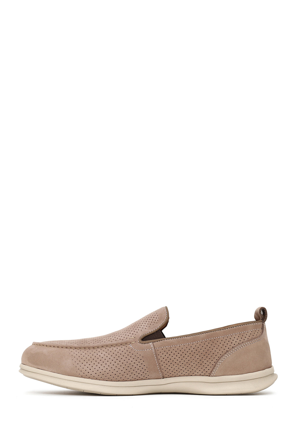 Erkek Vizon Nubuk Deri Loafer