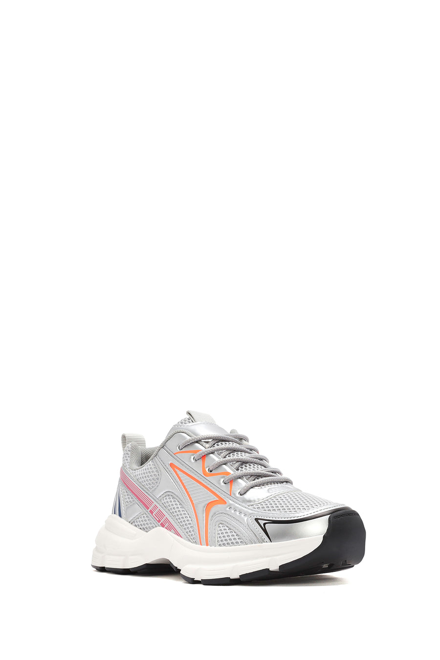 Kadın Turuncu Kalın Tabanlı Bağcıklı Sneaker