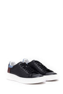 Erkek Arka Detaylı Deri Sneaker | Derimod