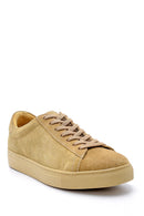 Men's Suede Leather Sneaker | Derimod