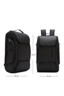 D-Pack Unisex Siyah Teknolojik Kumaş Sırt Çantası | Derimod
