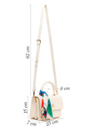 Woman Cream Accessory Quilted Crossbody Bag | Derimod