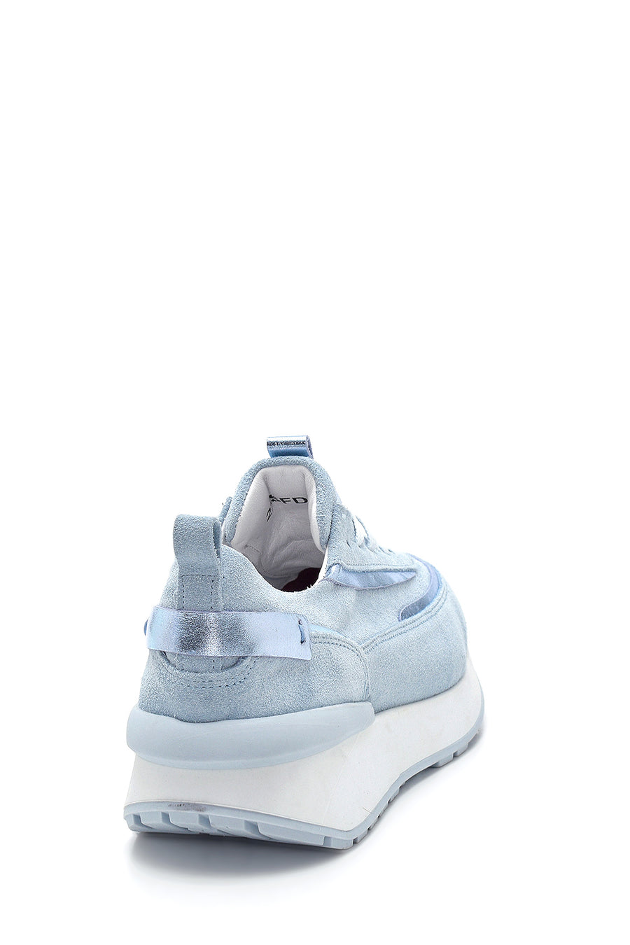 Kadın Deri Süet Yüksek Taban Sneaker