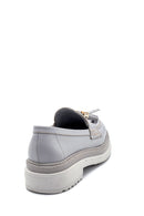 Kadın Deri Püskül Detaylı Loafer | Derimod