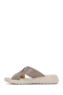Women's Gold Comfort Slippers | Derimod