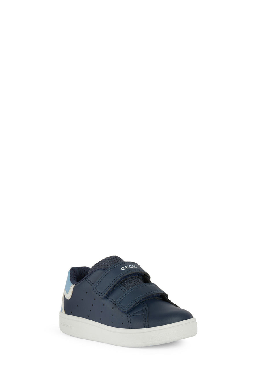 Geox Erkek Bebek Lacivert Eclypera Bantlı Deri Sneaker