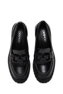Kadın Deri Tokalı Loafer | Derimod