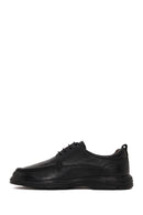 Male Black Lace-Up Leather Casual Shoes | Derimod