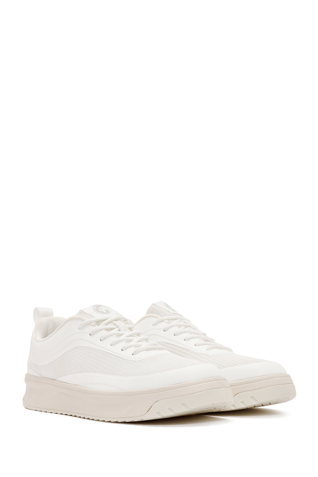 ACBC x Derimod Erkek Beyaz Bağcıklı Sneaker