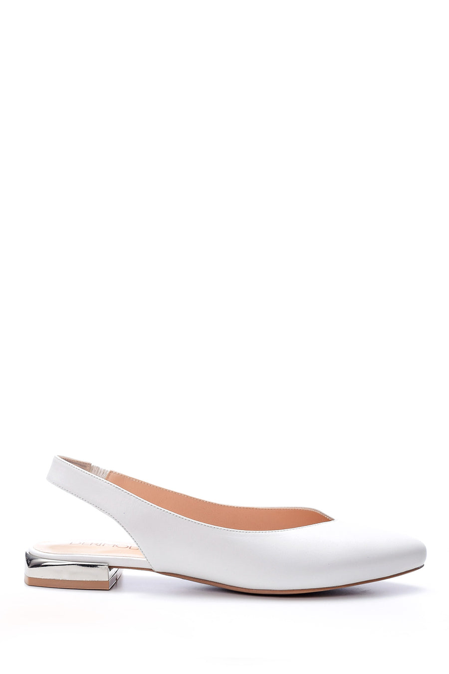Women's Metal Heel Detailed Ballerinas 19SFD160218 | Derimod