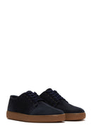 Men's Leather Suede Sneaker | Derimod