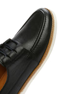 Men's Black Lace-up Leather Casual Shoes | Derimod