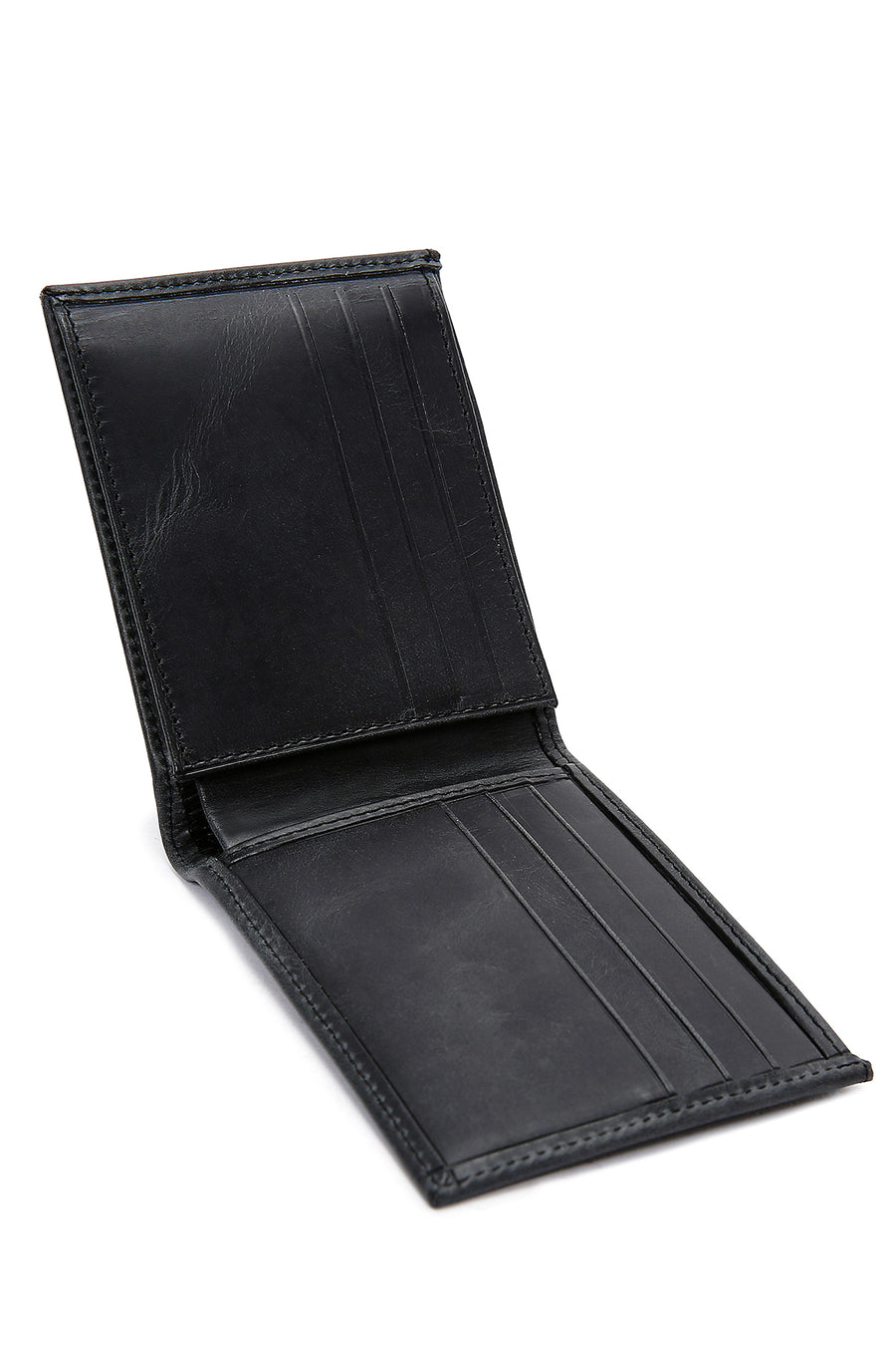 Men's Black Leather Wallet