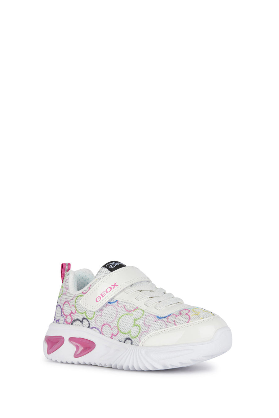 Geox Kız Çocuk Beyaz Assister Bantlı Deri Sneaker