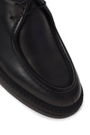 Male Black Lace-up Leather Casual Shoes | Derimod