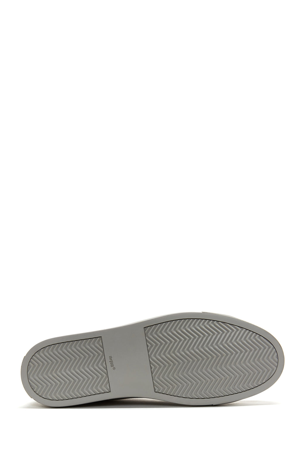 Erkek Gri Deri Süet Sneaker