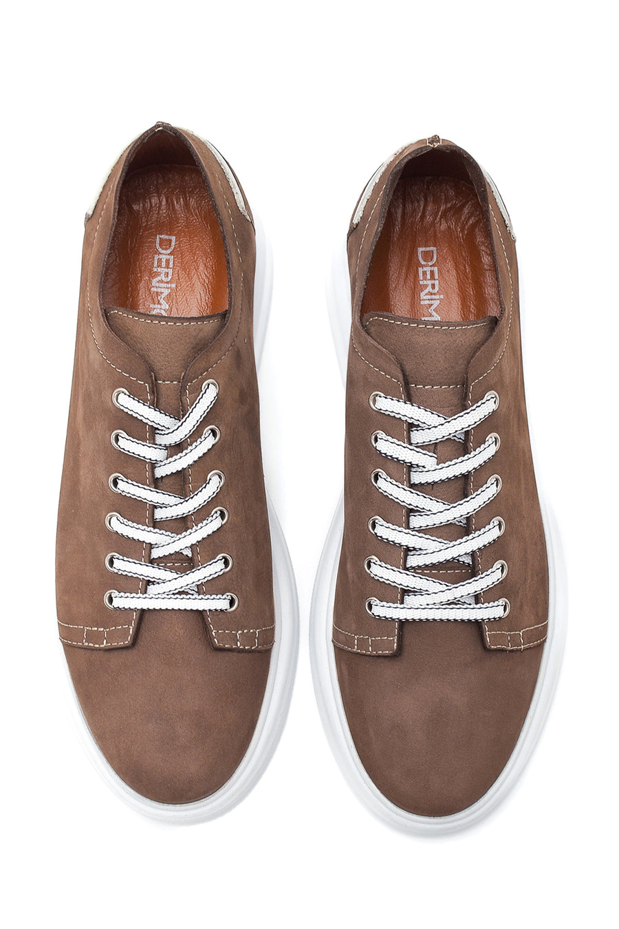 Erkek Deri Süet Sneaker