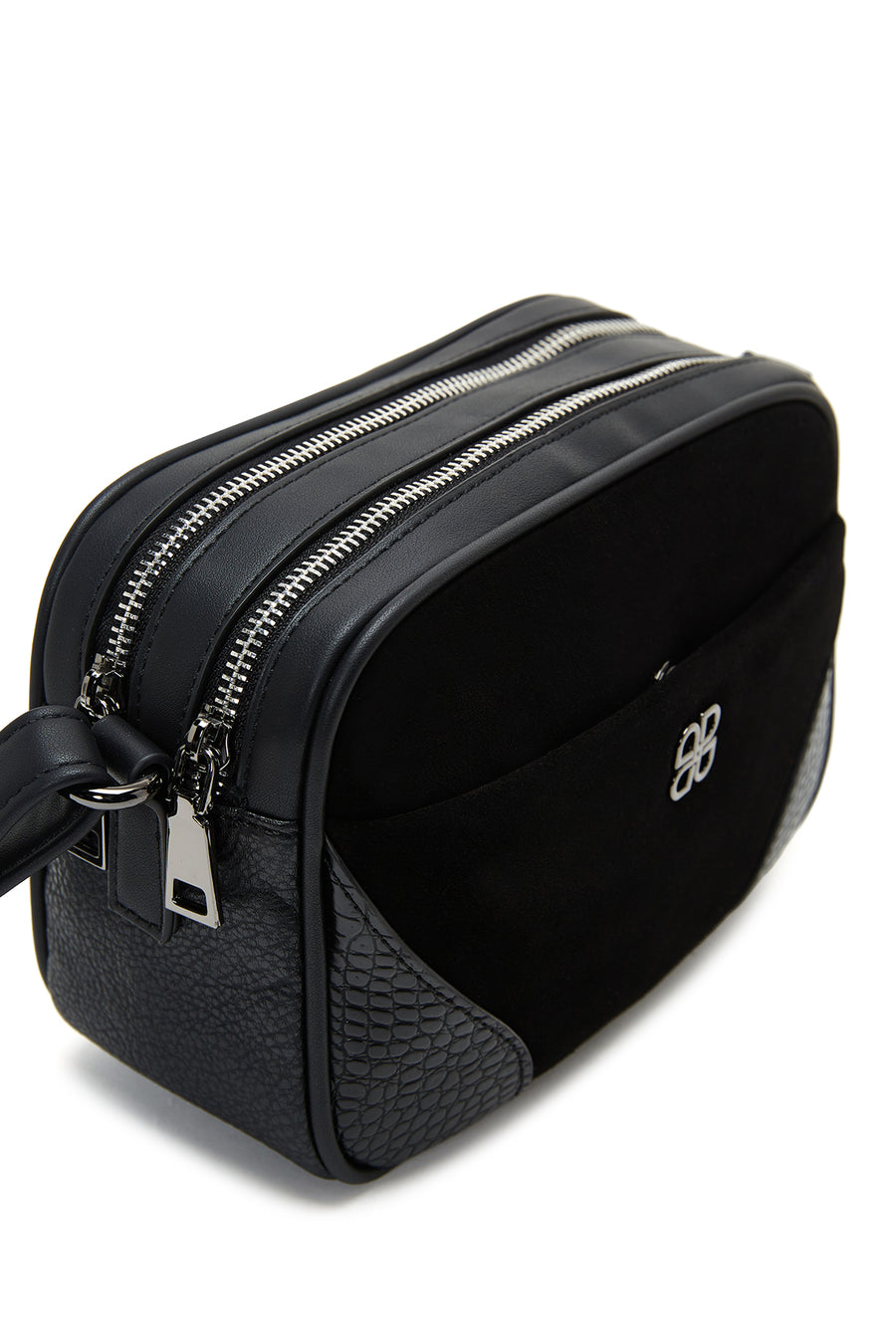 Women's Black Crossbody Bag
