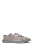 Men's Leather Suede Sneaker | Derimod