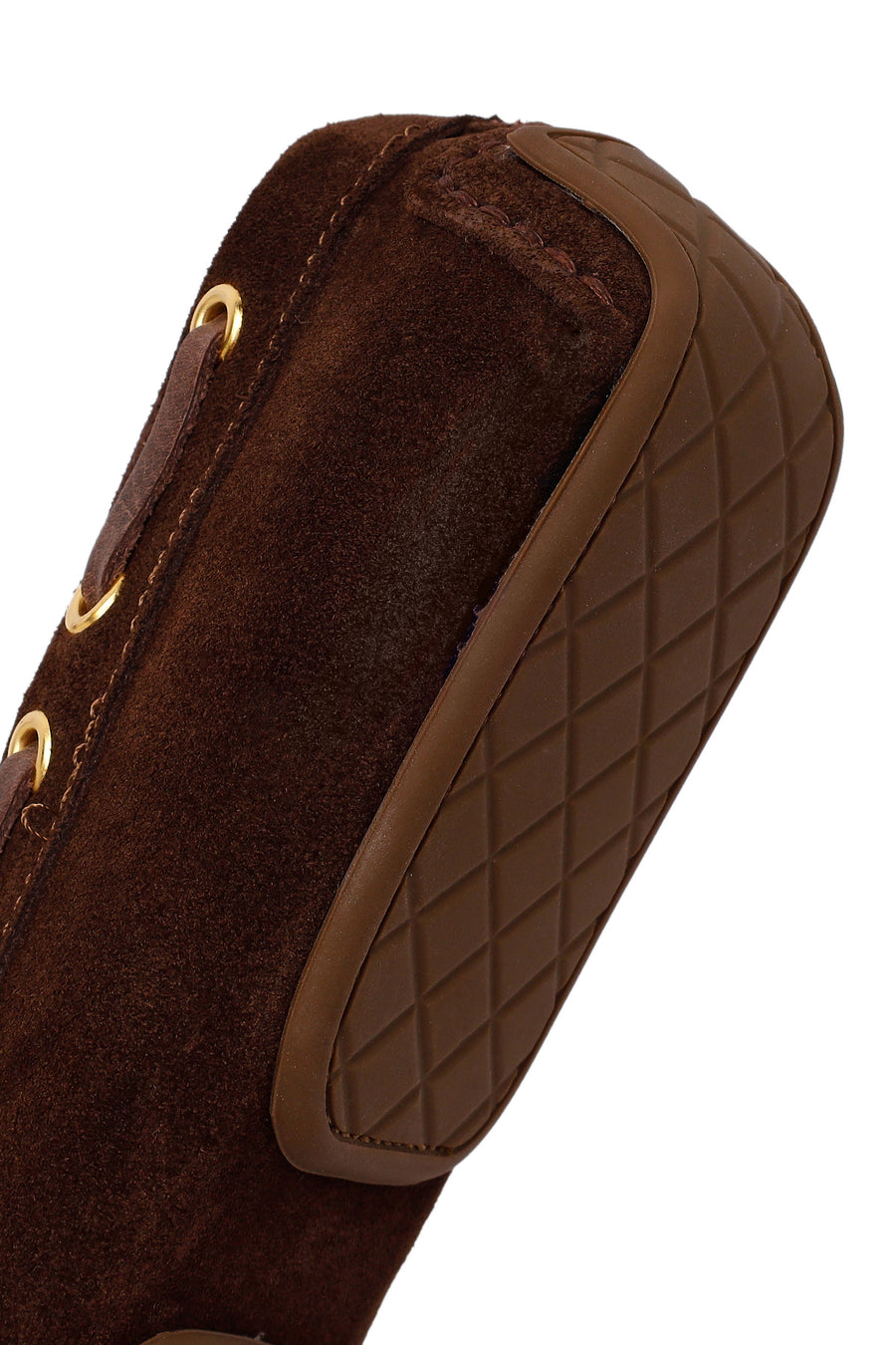 Woman Brown Suede Loafer