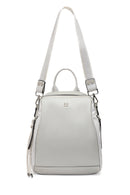 Woman Grey Long Strap Backpack | Derimod