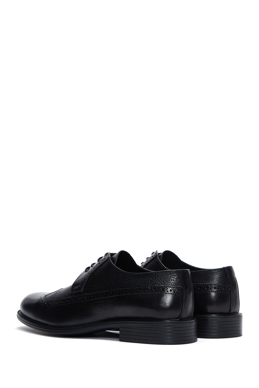 Men's Black Leather Classic Shoes