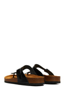 Men's Leather Flip Flops | Derimod