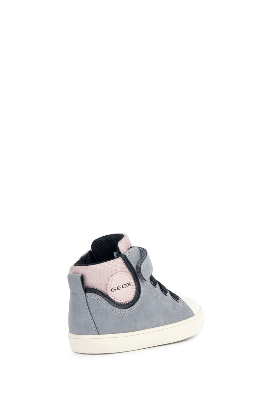 Geox Baby Girl Gray B Gisli Girl Strappy Suede Leather Boots