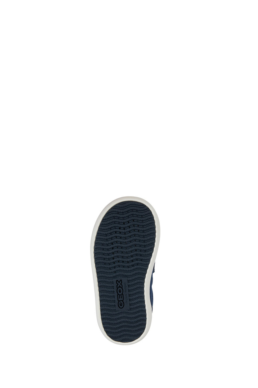 Geox Erkek Bebek Lacivert Gisli Bantlı Deri Sneaker