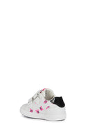 Geox Baby Girl White Kilwi Banded Fabric Sneakers | Derimod